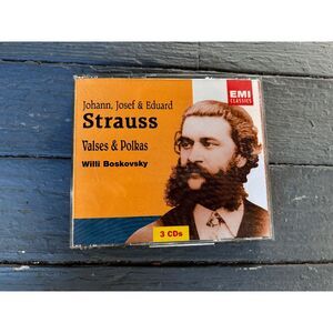 Johann, Josef & Eduard Strauss: Valses & Polkas, Vol 1 & 2 German Alpine 5 Disc